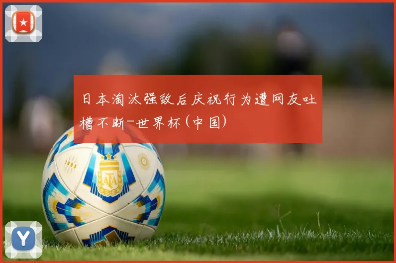 日本淘汰强敌后庆祝行为遭网友吐槽不断-世界杯(中国)